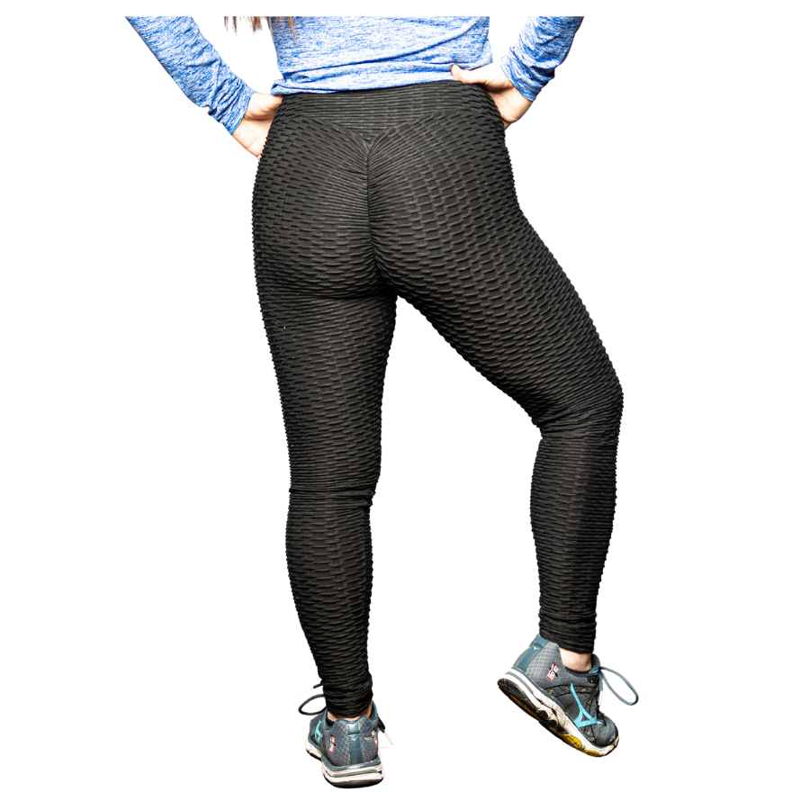 High Waisted Black Workout Tights From